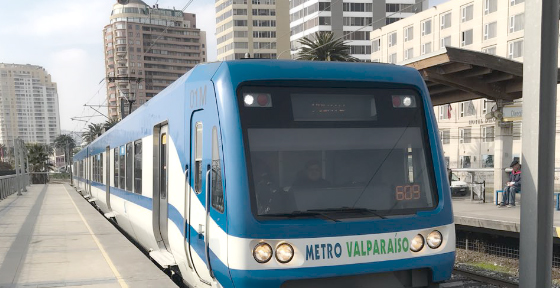 Nuevas tecnologías en Metro de Valparaíso