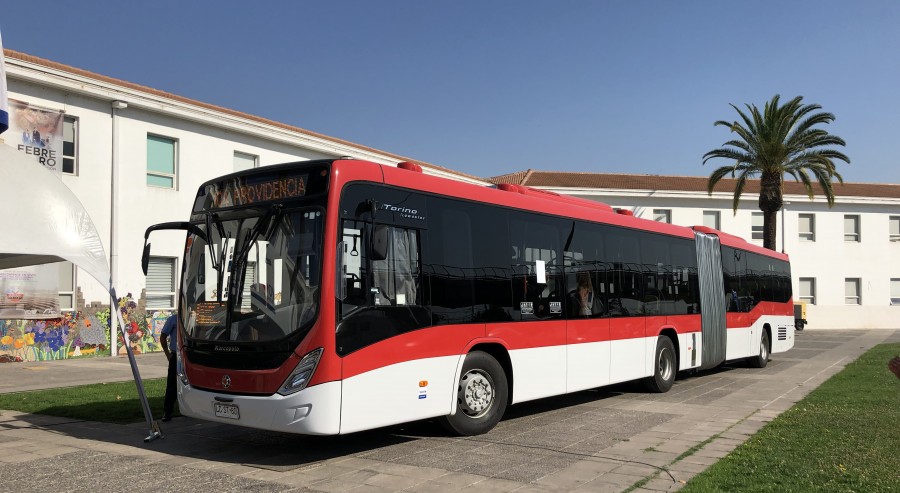 Nuevo bus oruga ecológico Euro VI