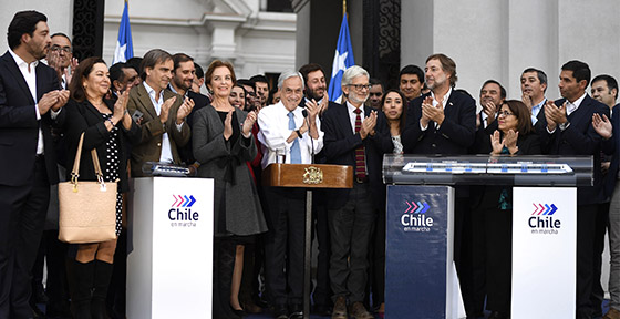 Presidente Piñera anuncia que en 2020 se inicia la construcción del Tren que unirá Melipilla con Santiago en 46 minutos