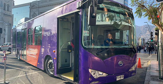 Presentamos bus eléctricos que recorrerá en forma gratuita el centro de Antofagasta
