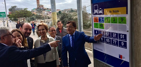 Inauguramos nueva Pista Exclusiva para el transporte público en Coquimbo