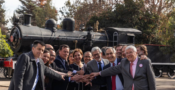 MOP y EFE acuerdan desarrollo de proyecto de trenes Santiago – Valparaíso – San Antonio
