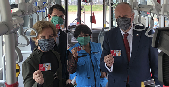 Incorporamos 168 buses a Red Metropolitana de Movilidad y lanzamos nueva campaña por el uso correcto de la mascarilla