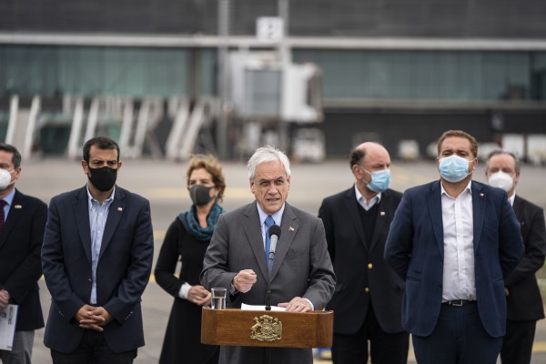 Presidente Piñera inaugura ampliación del Aeropuerto Internacional de Concepción